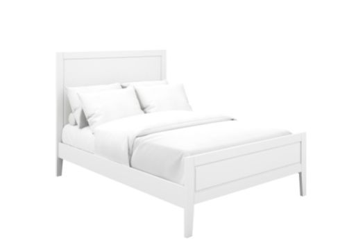 LPD Bay 4ft6 Double White Wooden Bed Frame