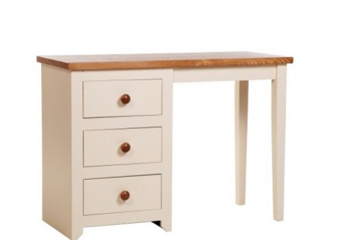 Core Jamestown Cream Single Pedestal Dressing Table