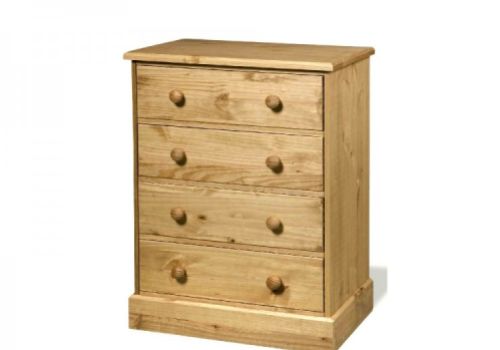 Core Cotswold 4 Drawer Pine Chest