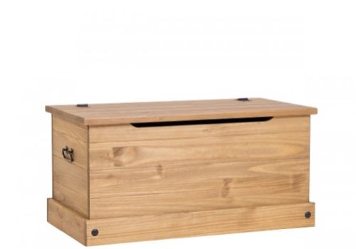 Core Corona Pine Ottoman Blanket Box