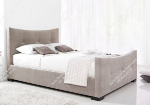 Kaydian Seaton 5ft Kingsize Mink Fabric Bed