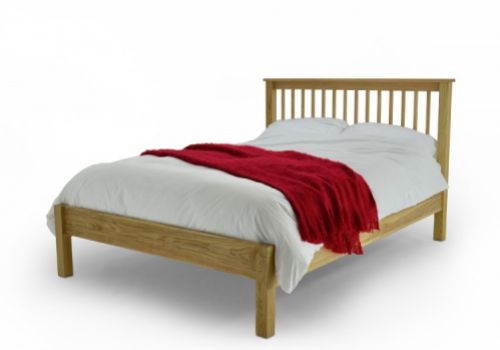 Metal Beds Ashbourne 4ft6 (135cm) Double Oak Bed Frame