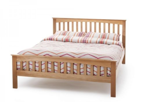 Serene Windsor 4ft Small Double Oak Bed Frame