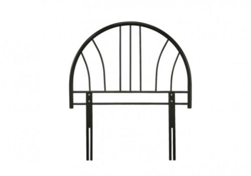 Serene Annabelle 3ft Black Metal Headboard