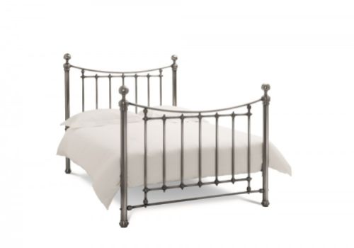 Bentley Designs Isabelle 4ft6 Double Nickel Metal Bed Frame