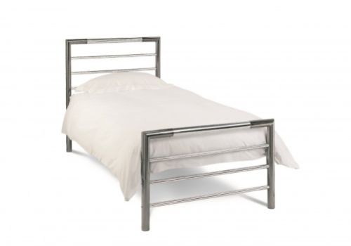 Bentley Designs Urban 3ft Single Chrome Metal Bed Frame