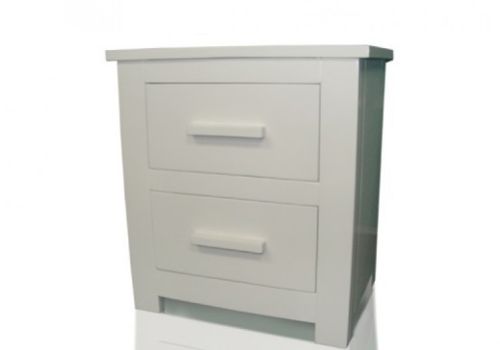 Flintshire Buckley White Bedside