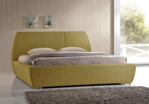 Time Living Naxos 4ft6 Double Green Fabric Bed Frame