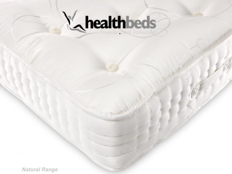 Healthbeds Natural Luxury 1000 Pocket 4ft6 Double Mattress
