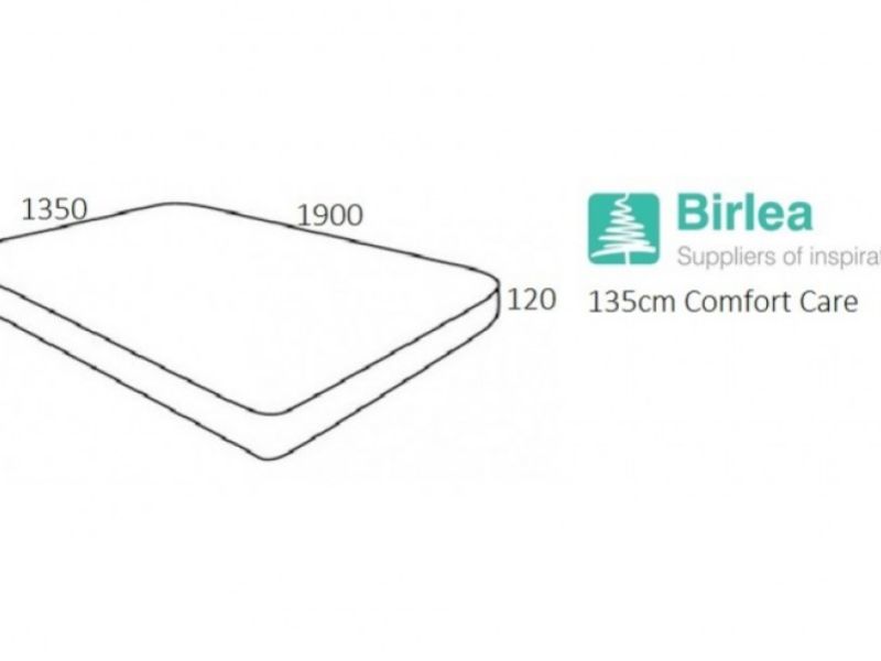 Birlea Comfort Care 4ft6 Double Foam Mattress