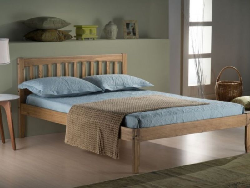 Birlea Porto 4ft Small Double Pine Wooden Bed Frame