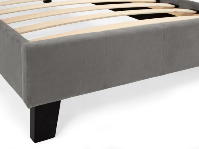 Serene Evelyn 3ft Single Steel Fabric Bed Frame