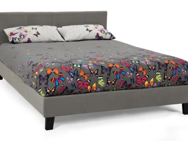 Serene Evelyn 4ft Small Double Steel Fabric Bed Frame