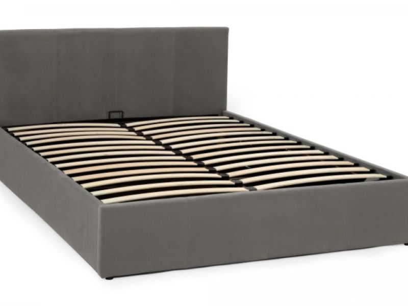 Serene Evelyn 6ft Super Kingsize Steel Fabric Ottoman Bed