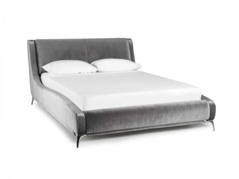 Serene Faye 5ft Kingsize Steel Fabric Bed Frame
