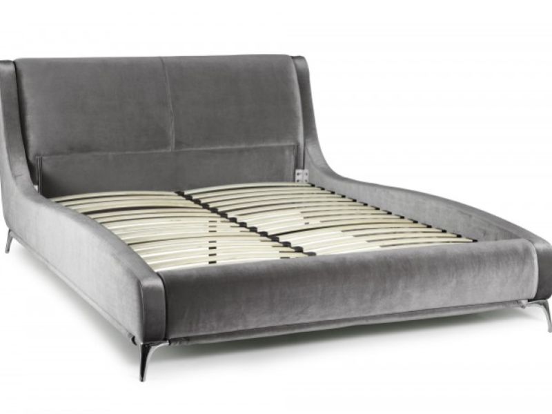 Serene Faye 6ft Super Kingsize Steel Fabric Bed Frame