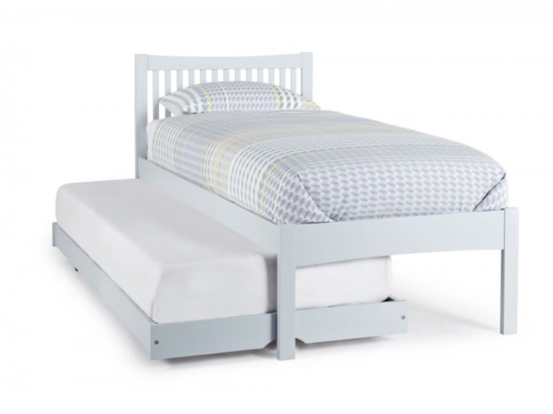 Serene Mya Grey 3ft Single Wooden Guest Bed Frame