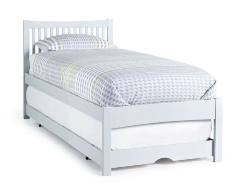 Serene Mya Grey 3ft Single Wooden Guest Bed Frame