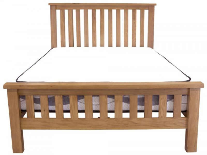 GFW Bowthorpe 4ft6 Double Oak Bed Frame