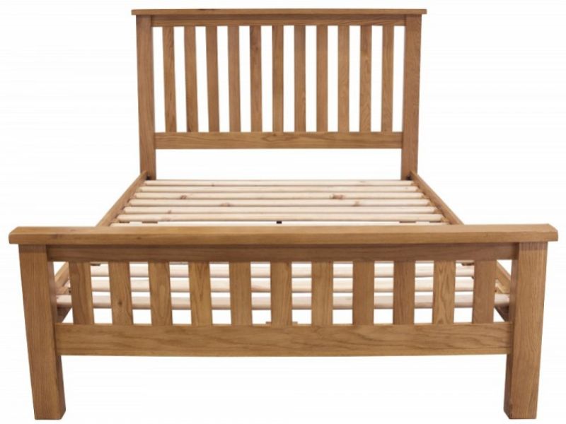 GFW Bowthorpe 4ft6 Double Oak Bed Frame