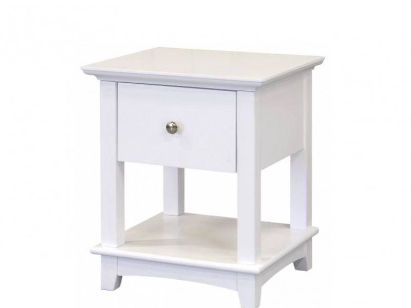 GFW Toulouse White Bedside