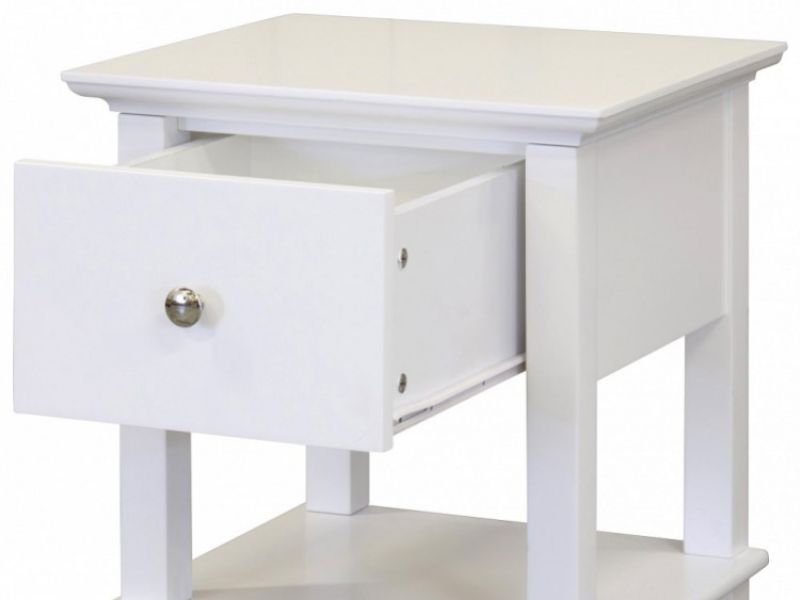 GFW Toulouse White Bedside