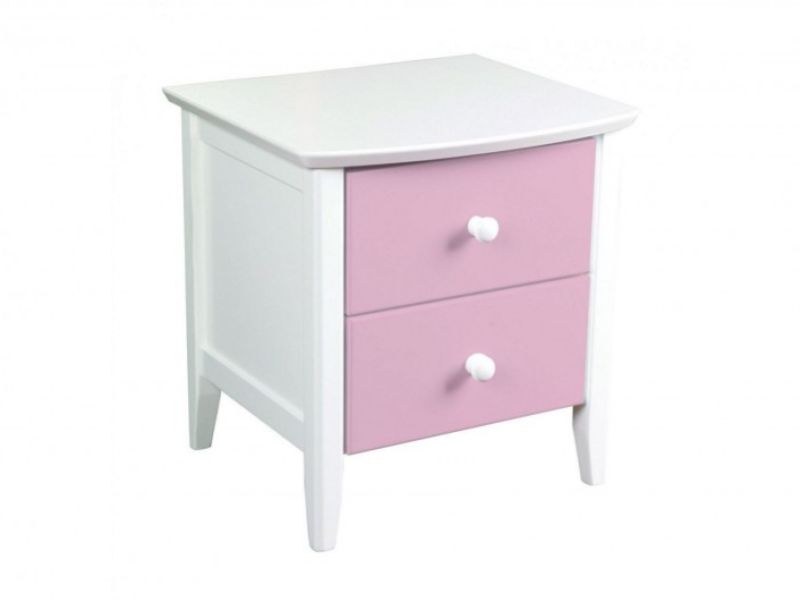 Sweet Dreams Ruby Pink 2 Drawer Bedside