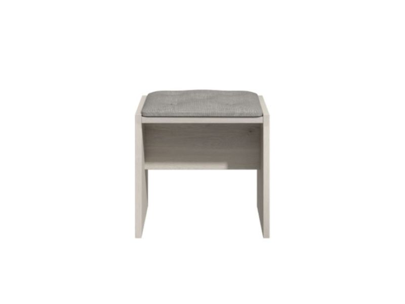 KT Halo Elm Dressing Table Stool