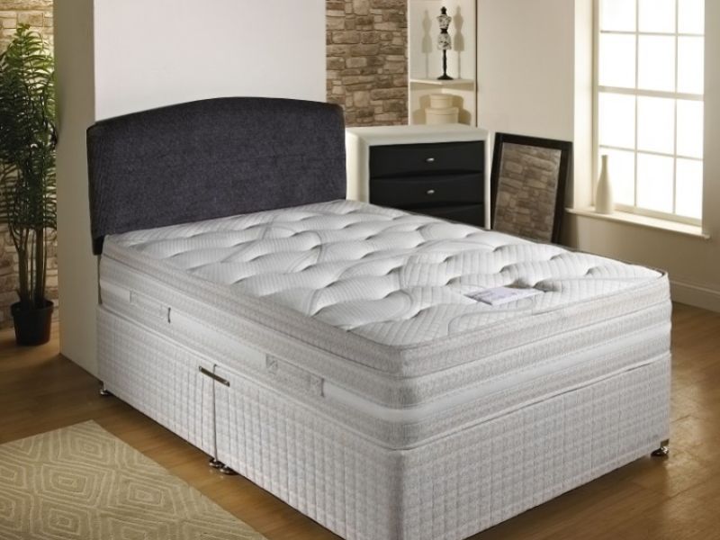 Dura Bed Panache 3ft Single Divan Bed Open Coil Springs