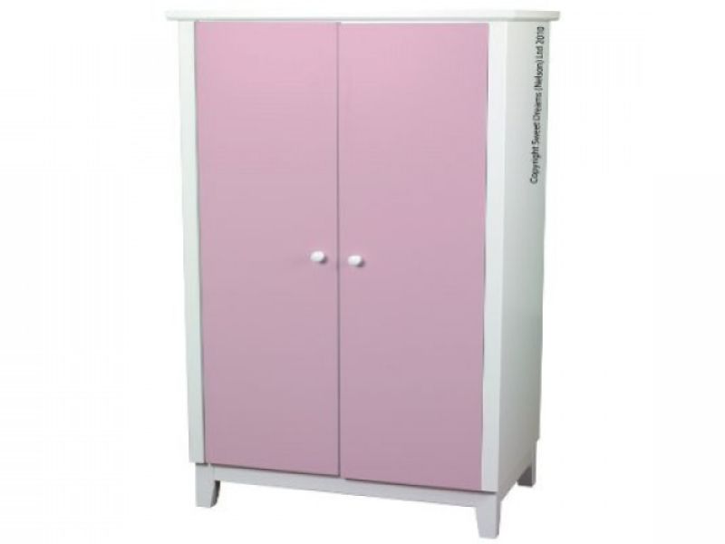 Sweet Dreams Ruby Pink 2 Door Wardrobe