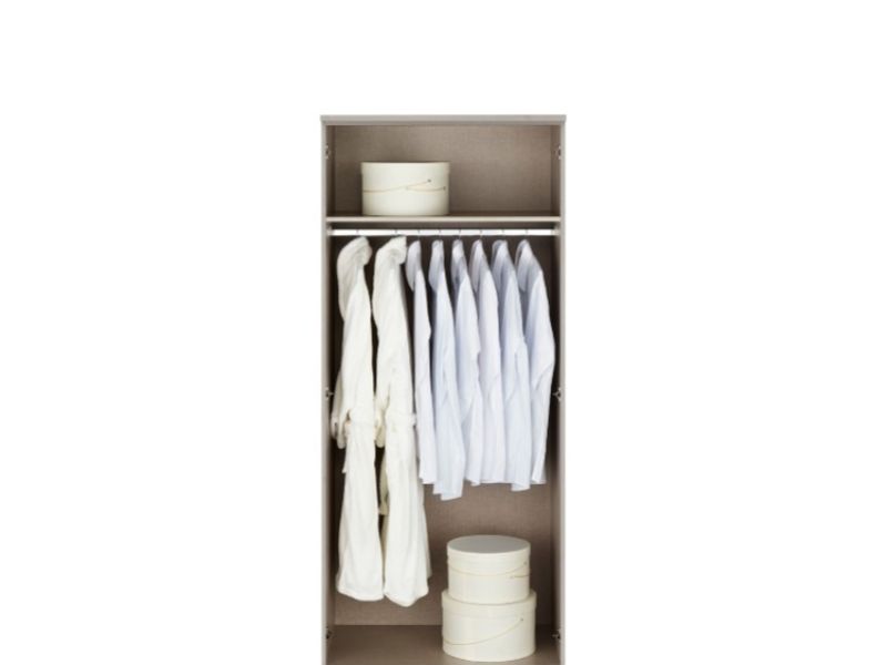KT Deco Elm 2 Door Wardrobe