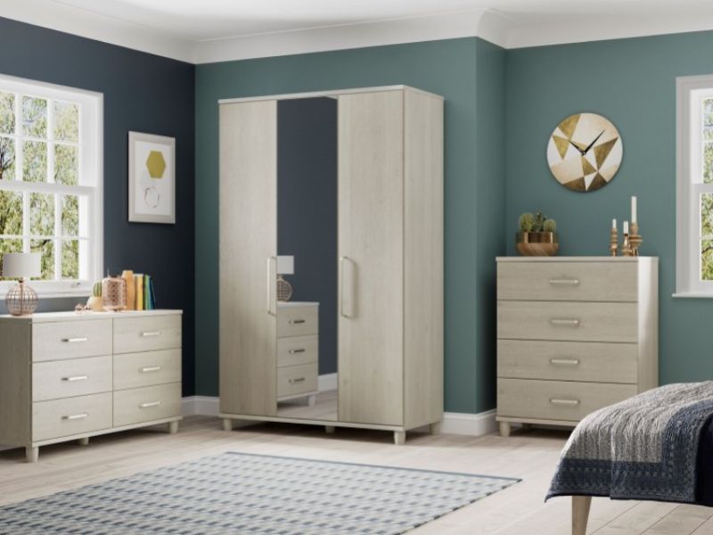 KT Deco Elm 2 Door Wardrobe