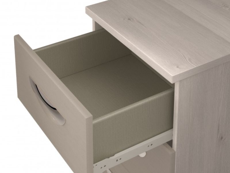 KT Moda Cashmere And Elm 4 Drawer Chest