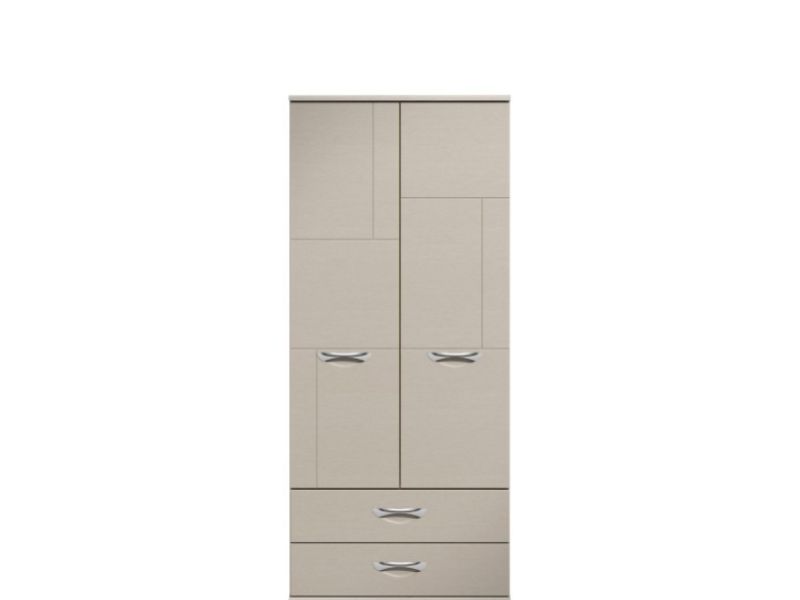 KT Moda Cashmere And Elm 2 Door Gents Wardrobe