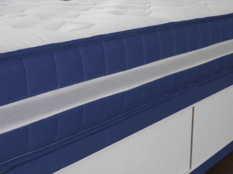 Sweet Dreams Blue Fun 3ft Single Mattress