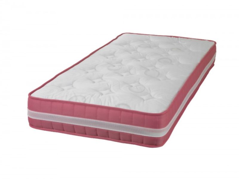 Sweet Dreams Pink Fun 2ft6 Small Single Mattress