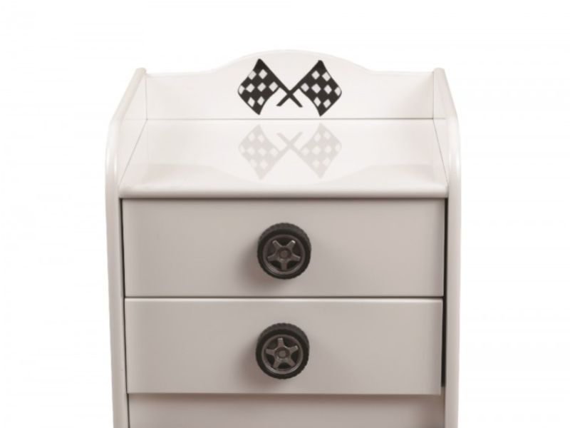 Sweet Dreams Sonic 2 Drawer Bedside Cabinet