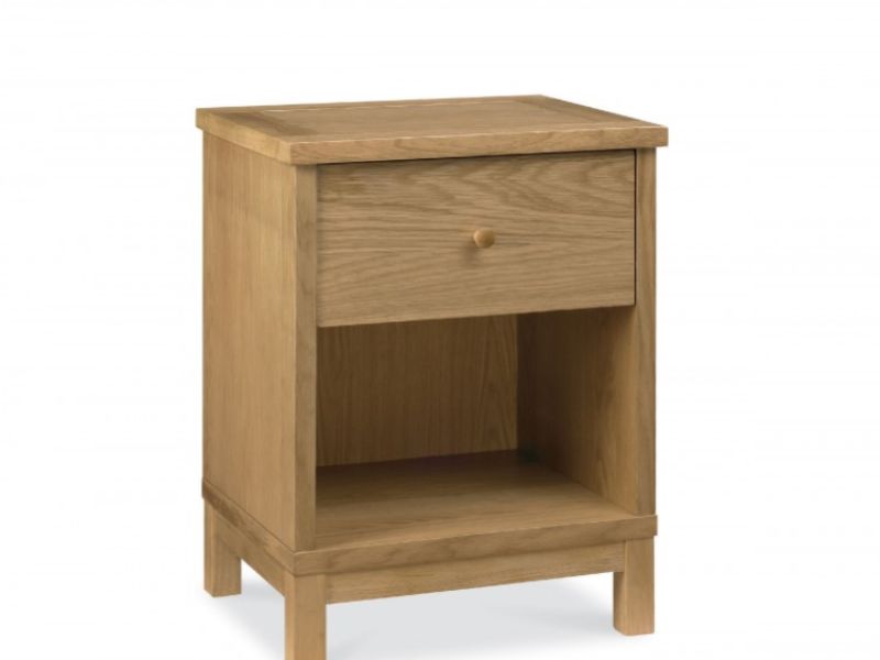 Bentley Designs Atlanta Oak 1 Drawer Nightstand