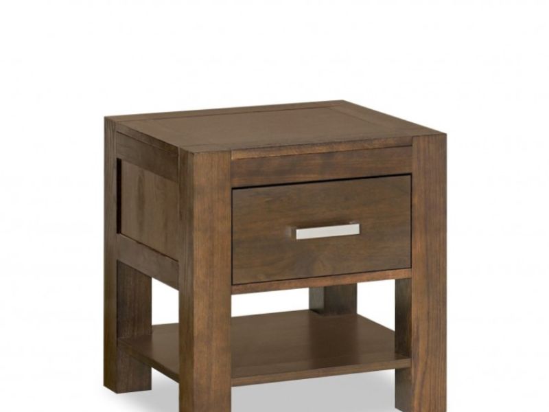 Bentley Designs Lyon Walnut 1 Drawer Nightstand