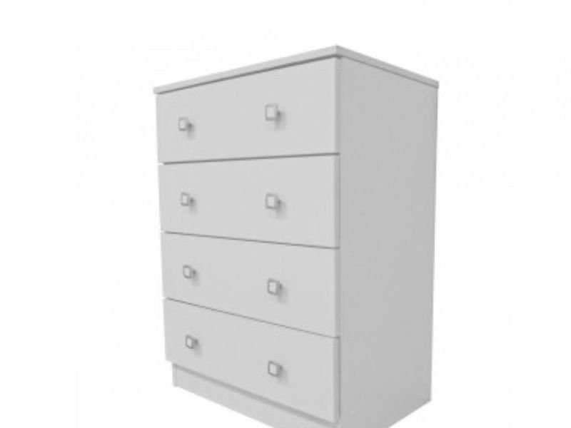 Kidsaw Arctic Polar White Chest Of Drawers