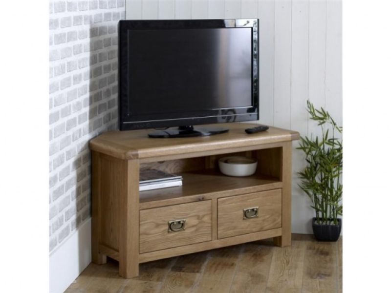 Birlea Malvern Oak Corner TV Unit