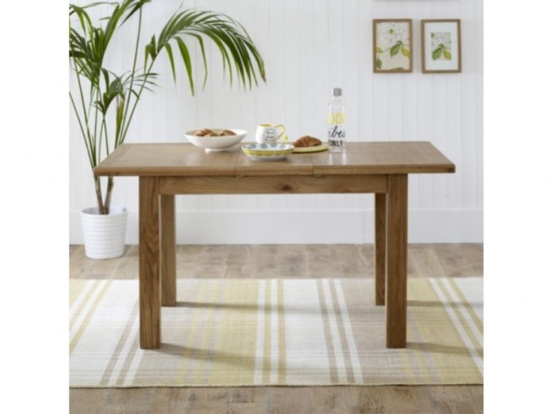 Birlea Malvern Oak Small Extending Dining Table