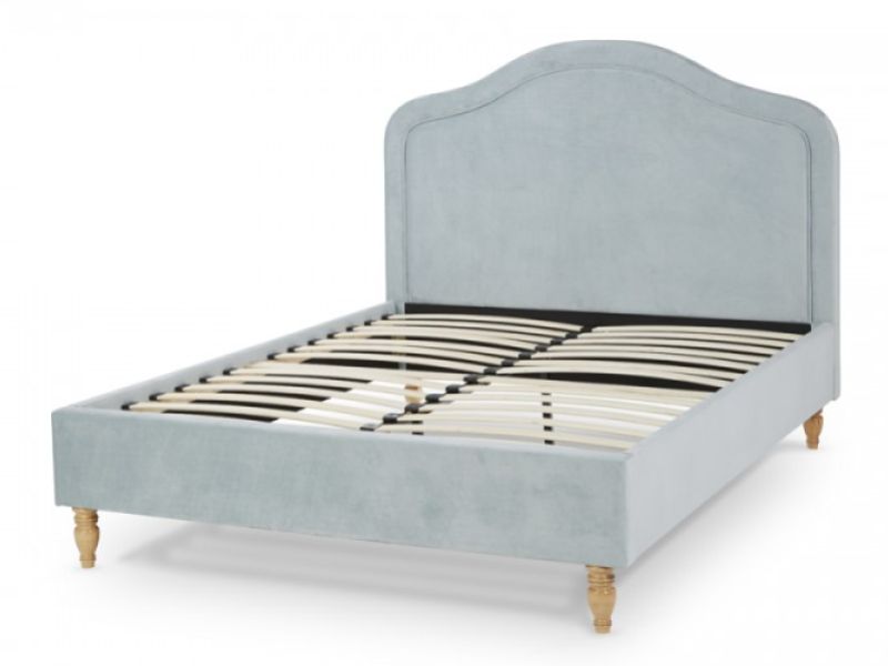Serene Joyce 4ft6 Double Duck Egg Fabric Bed Frame