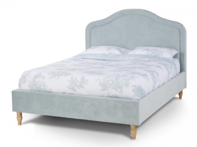 Serene Joyce 4ft6 Double Duck Egg Fabric Bed Frame