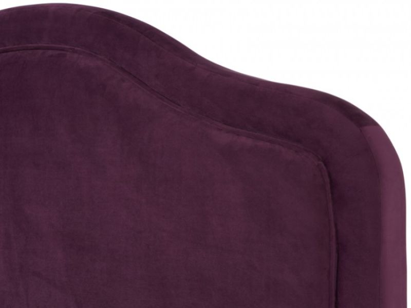 Serene Joyce 6ft Super Kingsize Mulberry Fabric Bed Frame