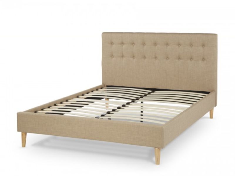 Serene Matilda 6ft Super Kingsize Wholemeal Fabric Bed Frame