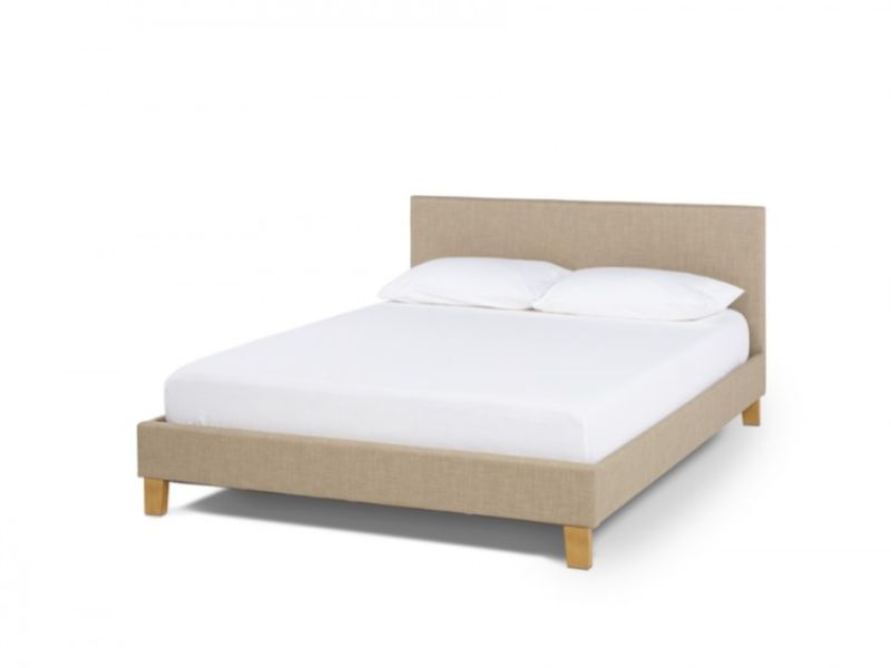 Serene Sophia 4ft Small Double Wholemeal Fabric Bed Frame