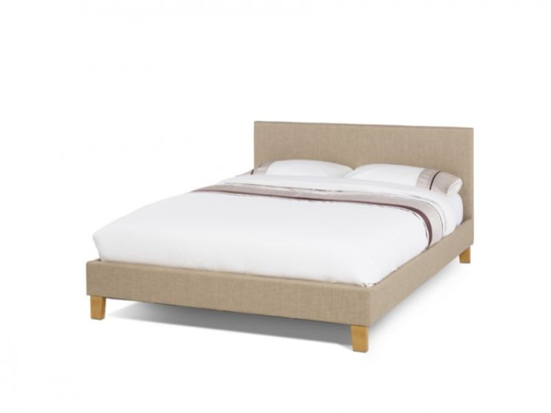 Serene Sophia 4ft6 Double Wholemeal Fabric Bed Frame