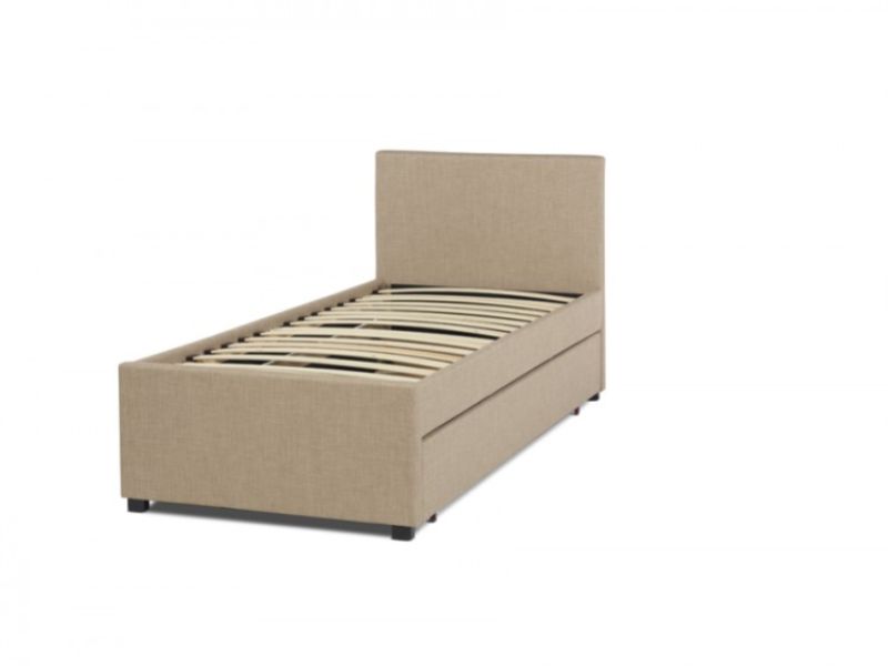 Serene Lily 3ft Single Wholemeal Fabric Guest Bed