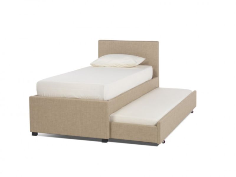 Serene Lily 3ft Single Wholemeal Fabric Guest Bed